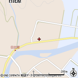 徳島県海部郡海陽町日比原日比原22周辺の地図