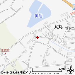 大分県中津市犬丸2287-8周辺の地図