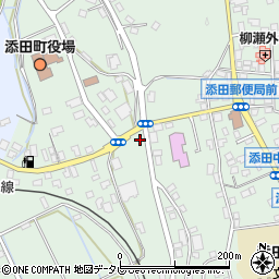 福岡県田川郡添田町添田2123-8周辺の地図