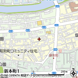 高知県高知市昭和町22周辺の地図