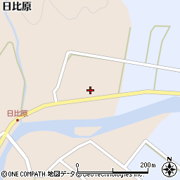徳島県海部郡海陽町日比原日比原1周辺の地図