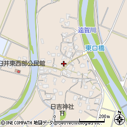 福岡県嘉麻市下臼井593周辺の地図