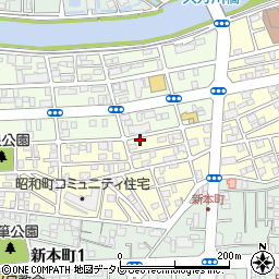 高知県高知市昭和町22-15周辺の地図