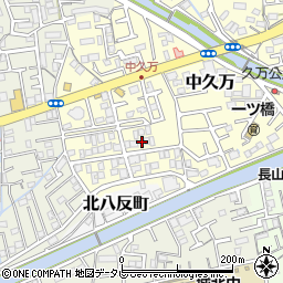 高知県高知市中久万526周辺の地図