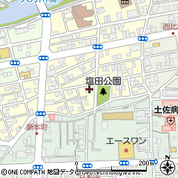 ＮＴＴ塩田社宅周辺の地図