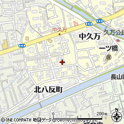 高知県高知市中久万525周辺の地図