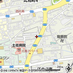 株式会社マシュール高知店周辺の地図