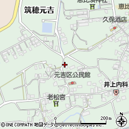 福岡県飯塚市筑穂元吉269周辺の地図