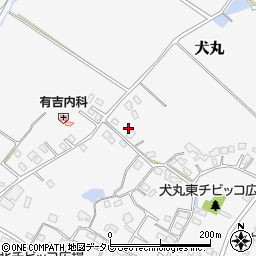 大分県中津市犬丸1743-1周辺の地図