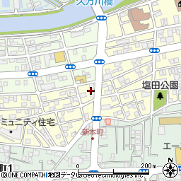 高知県高知市昭和町24-13周辺の地図