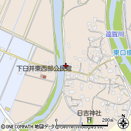 福岡県嘉麻市下臼井586周辺の地図