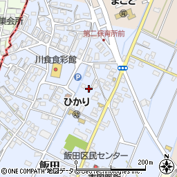 福岡県嘉麻市飯田317周辺の地図