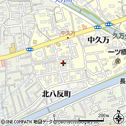 高知県高知市中久万530周辺の地図