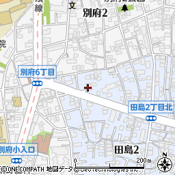 ふれあいの家田島周辺の地図