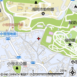 日本建設技術株式会社　福岡支店周辺の地図