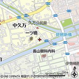 高知県高知市中久万12周辺の地図