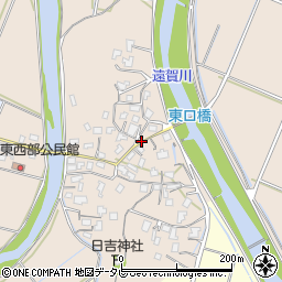 福岡県嘉麻市下臼井502周辺の地図