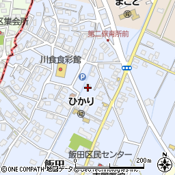 福岡県嘉麻市飯田316-16周辺の地図
