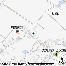 大分県中津市犬丸1743周辺の地図