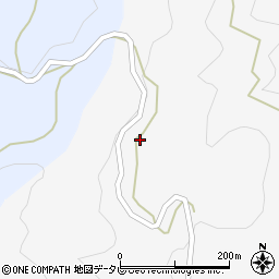 愛媛県大洲市豊茂82周辺の地図