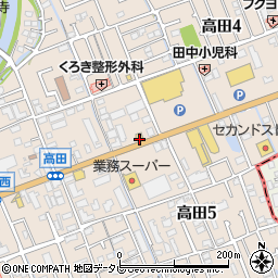 リンガーハット福岡前原店周辺の地図