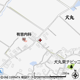 大分県中津市犬丸1743-14周辺の地図