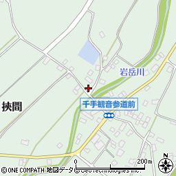 福岡県豊前市挾間295周辺の地図