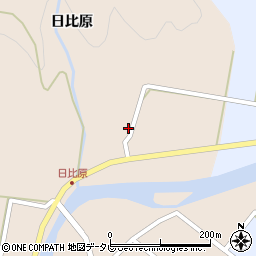 徳島県海部郡海陽町日比原日比原15周辺の地図