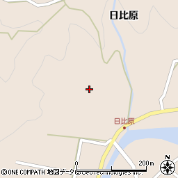 徳島県海部郡海陽町日比原日比原133周辺の地図