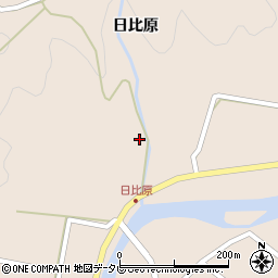 徳島県海部郡海陽町日比原周辺の地図