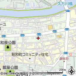 ＬＩＦＥ　ＰＡＲＫ和泉町駐車場周辺の地図
