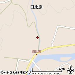 徳島県海部郡海陽町日比原日比原106周辺の地図