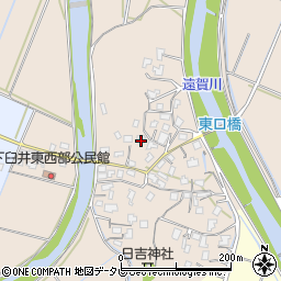 福岡県嘉麻市下臼井609周辺の地図