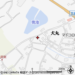 大分県中津市犬丸2329-12周辺の地図