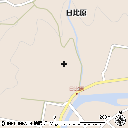 徳島県海部郡海陽町日比原日比原103周辺の地図