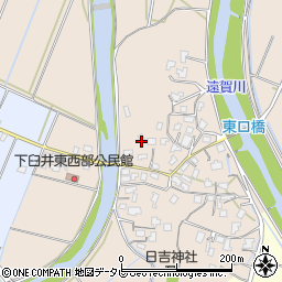 福岡県嘉麻市下臼井589周辺の地図