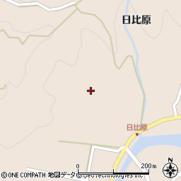 徳島県海部郡海陽町日比原日比原137周辺の地図