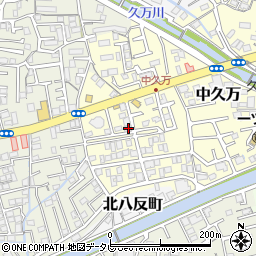 高知県高知市中久万563周辺の地図