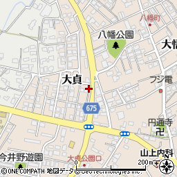 徳永・菓子店周辺の地図
