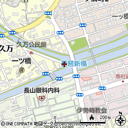 高知県高知市中久万44周辺の地図