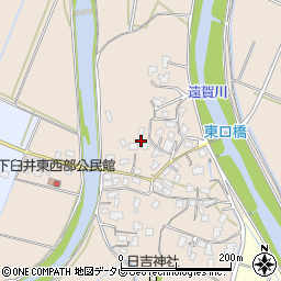 福岡県嘉麻市下臼井608周辺の地図