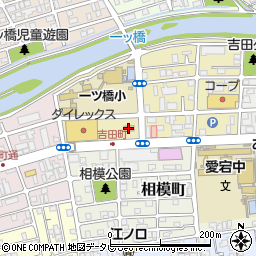 セブンイレブン高知吉田町店周辺の地図