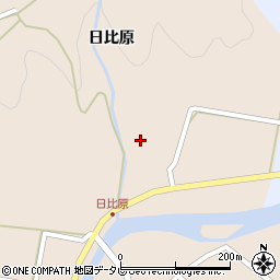 徳島県海部郡海陽町日比原日比原56周辺の地図