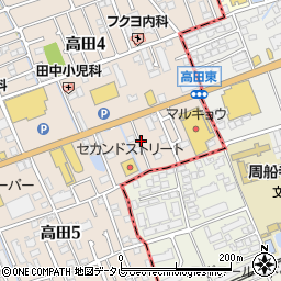 高田碁会所周辺の地図