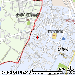 福岡県嘉麻市飯田356周辺の地図