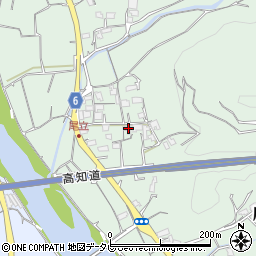 高知県高知市尾立128-3周辺の地図