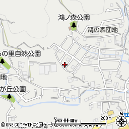 鴻の森荘周辺の地図