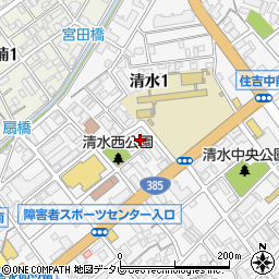 株式会社シンギ　福岡支店周辺の地図