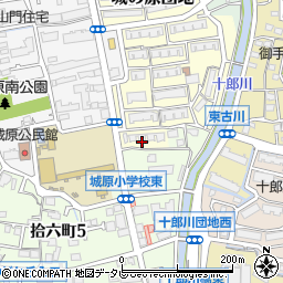 福岡県福岡市西区城の原団地14周辺の地図