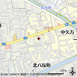 高知県高知市中久万556周辺の地図